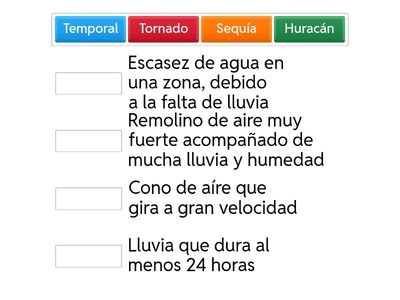 Fenómenos naturales