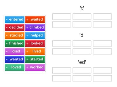 B1.2 Regular verbs