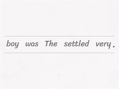 Suffixes "ing" and "ed"