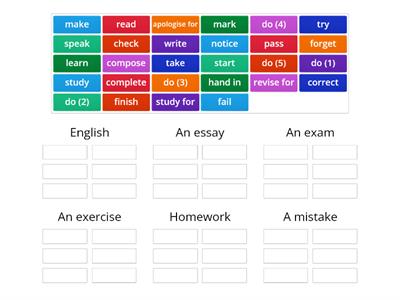 GW B1 Unit 3. Verb phrases