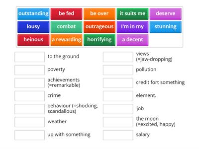 IELTS collocations