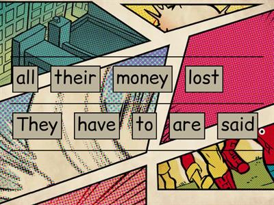 Complex subject unjumble