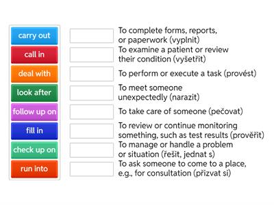 Phrasal Verbs for Pediatricians