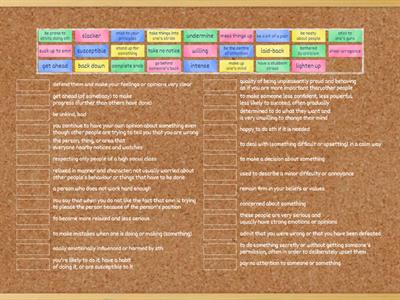 Outcomes Advanced Relationships 1