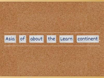 All About Asia Objectives