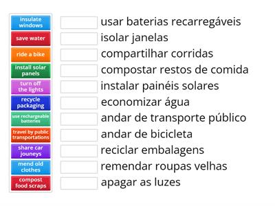 Saving environmental resources vocab