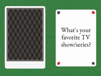 GETTING TO KNOW EACH OTHER