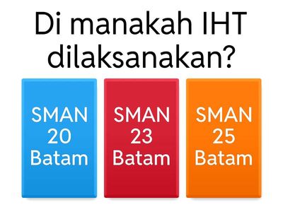 KUIS SOK TAHU SMAN 25 BATAM