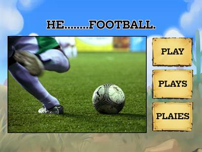 IB1 - IB01 - 4B - SIMPLE PRESENT THIRD PERSON