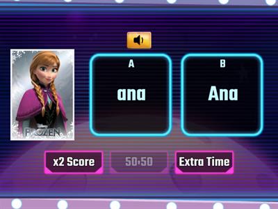 Nombres propios y nombres comunes