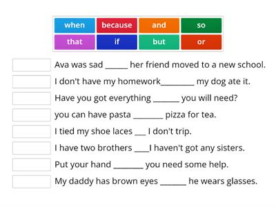 Conjunctions 