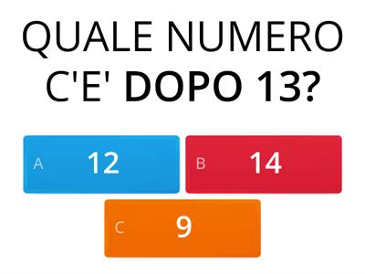 I NUMERI DA 0-20 PRIMA -DOPO 