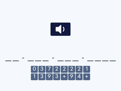 Phone numbers listening