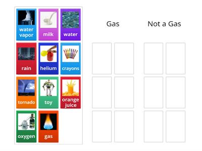 States of Matter: Gas vs. Not a Gas