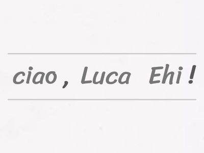 Rimetti in ordine — Come stai?