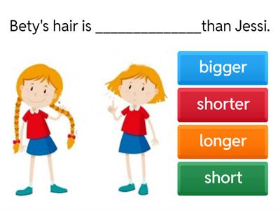 COMPARATIVE SHORT ADJECTIVES