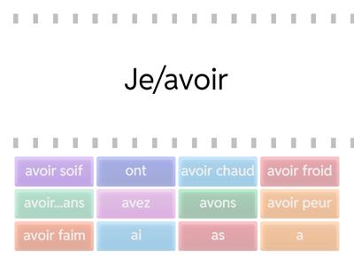 Avoir Expressions