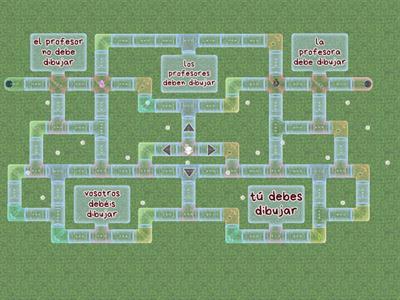 Práctica: Deber / should (con comida)