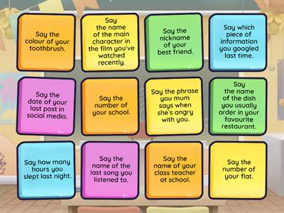 Getting to know each other