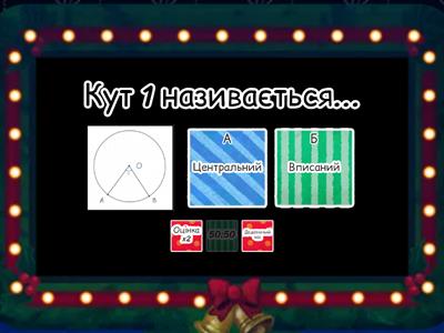  Центральні та вписані 