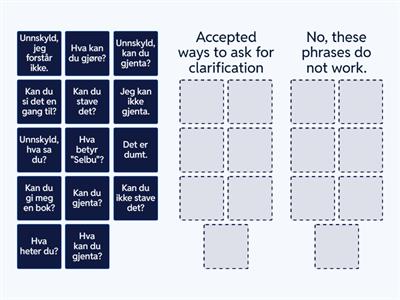 DLA 4c Ask for clarification