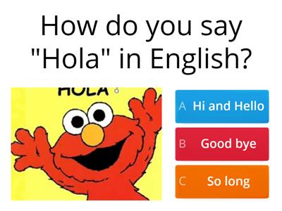 Cuestionario inglés