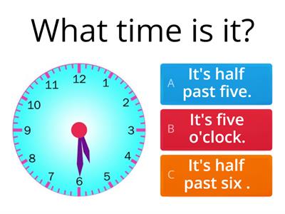 What time is it?