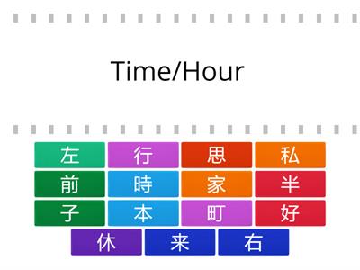 Year 12 Beginners Kanji Revision