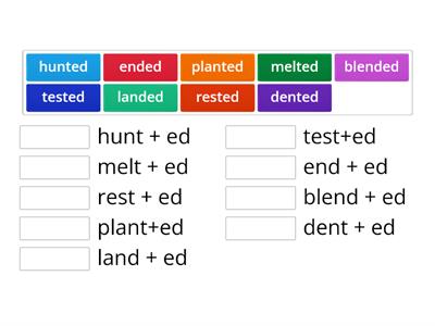  Suffix -ed /ed/