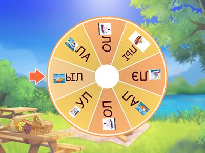 "Прямые и обратные слоги" звук Л ,слоги