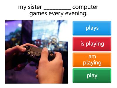 present simple e continuos 