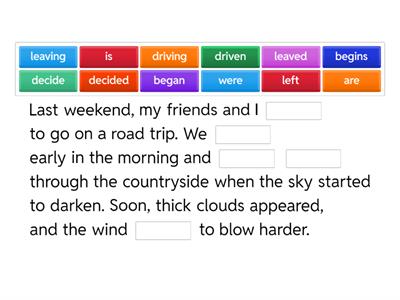 Past simple and Past continuous