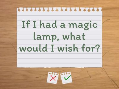 FLASHCARDS – Conditional Type 2