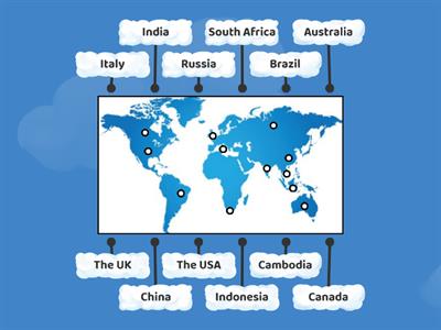 TJ6 TB3 U1 World Map