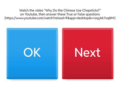 Why Do the Chinese Use Chopsticks?