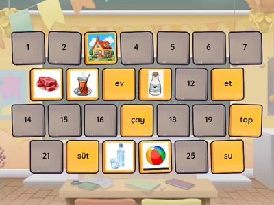 tek heceli sözcükler