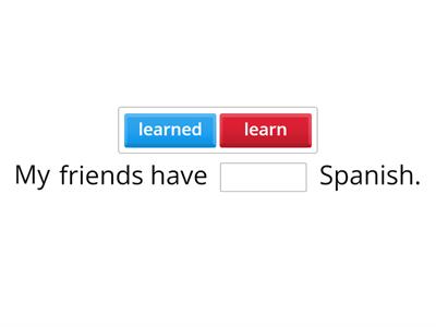(A2) Present Perfect Simple