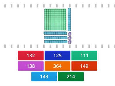 Base Ten Blocks with 100's