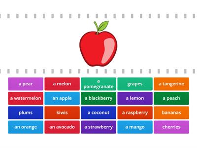  fruit pairs