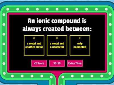 Ionic compounds