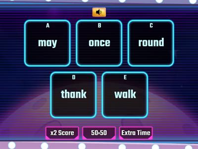 Lvl 3 - Gameshow Quiz - 1st Grade Review