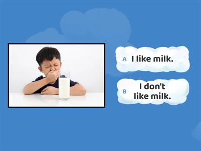 I like - I don't like 