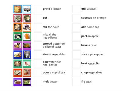  Cooking verbs