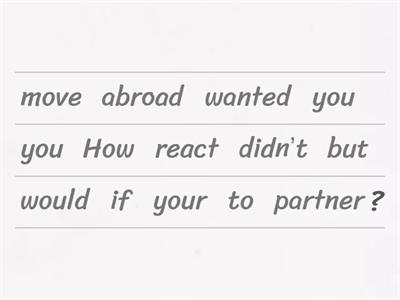 B21 Second conditional