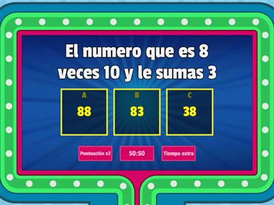 EJERCICIO DE CALCULO MENTAL 