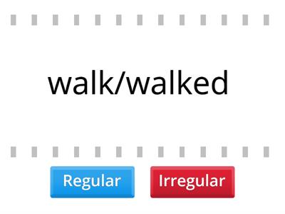 ELD 2a Unit 1 regular or irregular?