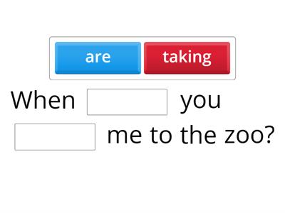 Present Continuous/Present Progressive Tense