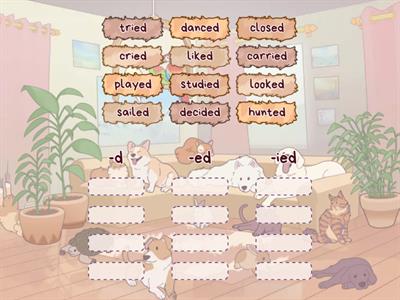 T5. Regular Verbs (Classification)