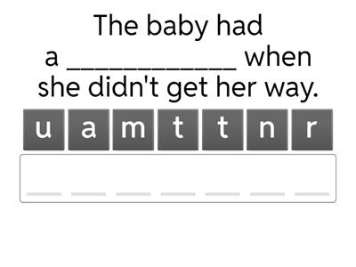 anagram 2 syllable words