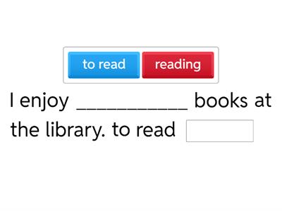 Gerund, infinitive or both